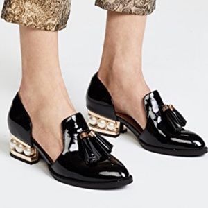 JEFFERY CAMPBELL PEARL LOAFERS